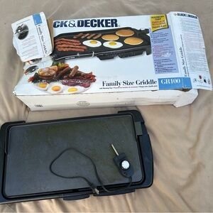 Black & Decker Electric Griddle with Temperature Control